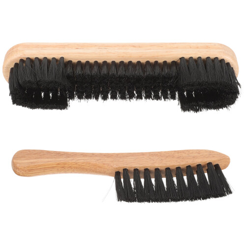 8Pcs Billiard Supply Cleaning Brushes Black Felt Pool Table Sweepers