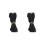 2Pcs Black Knitting Elastic Band Durable Stretch Cord for Sewing Use 3