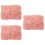 3Pièces En Tissu Rose Pour Hamsters Chats 7