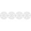 4Pcs Silver Stainless Steel Egg Steamer Rack Kitchen Cooking Rack 5