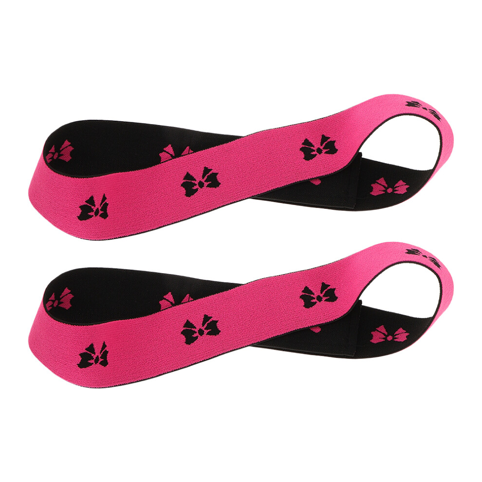 Artibetter 10Pcs Breathable Rosy Elastic Wig Straps Adjustable Bands For Women
