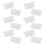 36Pcs White PVC Vertical Blind Accessories Bottom Weights Replacement 1