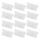 36Pcs White PVC Vertical Blind Accessories Bottom Weights Replacement 9