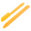 200Pcs Orange Plastic Caulking Spatulas Home Floor Bath Sealant Tools 3