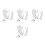 4Pcs Private Money Container White Plastic Hidden Charger Safe Box 5