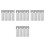 16Pcs Multi Cord Weights Iron Plastic for Window Blinds 5