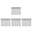 16Pcs Multi Cord Weights Iron Plastic for Window Blinds 6