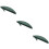 3Pcs Green Iron Table Saw Covers Home Woodworking Saw Guards Protector 11