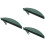 3Pcs Green Iron Table Saw Covers Home Woodworking Saw Guards Protector 8