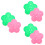 6Pcs Handy Plastic Rose Strippers Thorn Remover Tools for Flower Shops 8