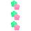 6Pcs Handy Plastic Rose Strippers Thorn Remover Tools for Flower Shops 10