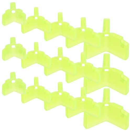 1250Pcs Yellow Fishing Hook Bonnets Thickened Protective Hook Caps