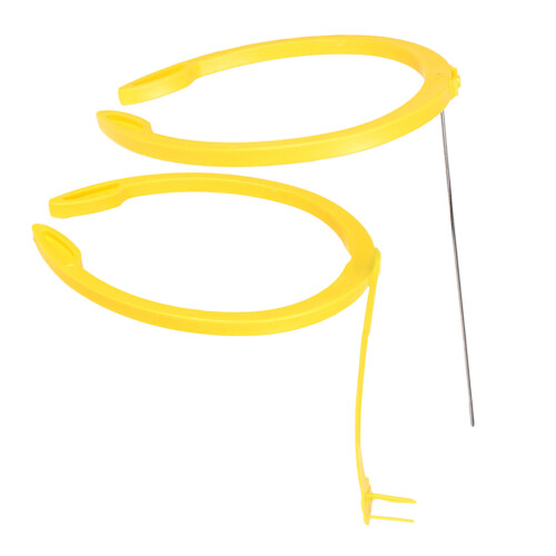 6Pcs Convenient Pig Insemination Rack Yellow Elastic Clip for Home Use 2