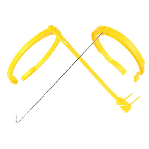 6Pcs Convenient Pig Insemination Rack Yellow Elastic Clip for Home Use 1