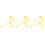 6Pcs Convenient Pig Insemination Rack Yellow Elastic Clip for Home Use 6