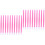 200Pcs Durable Plastic Cuticle Pushers Pink Manicure Nail Art Pushers 4