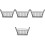 4Pcs Vintage Iron Wire Basket Black for Fruit Bread and Snack Storage 3