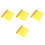 4Pcs Pet Yellow Color for Photography Light Diffuser 7