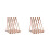 2Pcs Book Organizer Rack Iron Art for Desktop Decor 4