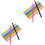 20Pcs Elastic Bands Rubber Book Fixing Straps Multi Color 5