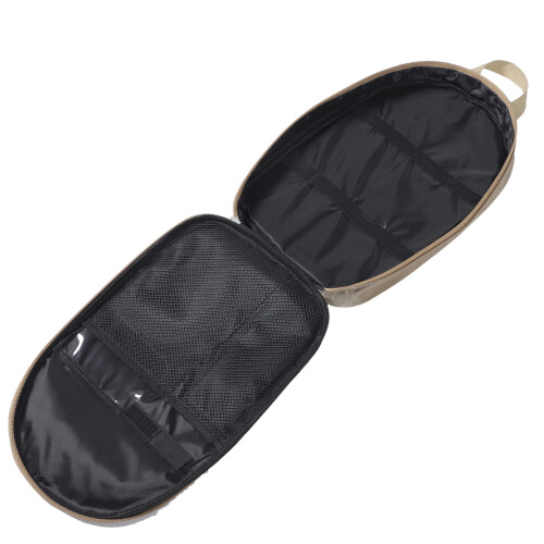3Pcs Beige Utensils Storage Bag Cloth Picnic Tableware Pouch 2