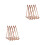 2Pcs Book Organizer Rack Iron Art for Desktop Decor 10