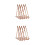 2Pcs Book Organizer Rack Iron Art for Desktop Decor 5