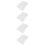 4Pcs White Plastic Multi-Function Cutlery Organizer Utensil Holder 10
