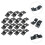 30Pcs Thick Iron Speaker Hook Hanger Plate for Sound Box Mount 11