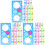 36Pcs Kids Painting Stencils Assorted Color Plastic Templates 4