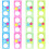 36Pcs Kids Painting Stencils Assorted Color Plastic Templates 1