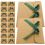 100Pcs Green Kraft Paper Envelopes Simple Packing for Office 2
