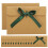 100Pcs Green Kraft Paper Envelopes Simple Packing for Office 3