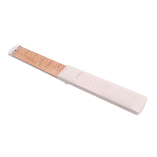 2Pcs White Bamboo Guitar Finger Force Trainer Compact Practice Tool 1
