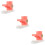 3Pcs Portable Pink Dumpling Skin Press Reusable Manual Dough Maker 11