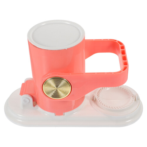 3Pcs Portable Pink Dumpling Skin Press Reusable Manual Dough Maker 2