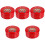 5Pcs Multi Color Tinplate Candy and Cookie Storage Boxes with Lid 5