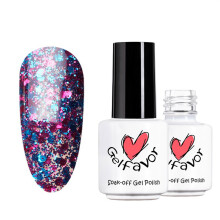 Snas Ingne Lonrach Éifeacht Glitter Bailchríoch Glitter Snas Fadtéarmach Gan Bholgáin Triomú Tapa Leigheas UV LED Neamh-Dhamáisteach Snas Ingne