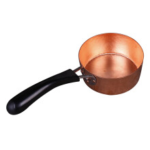 Copper Pot Chocolate Pot with No Lid Milk Pan for Boiling Kitchen Rest