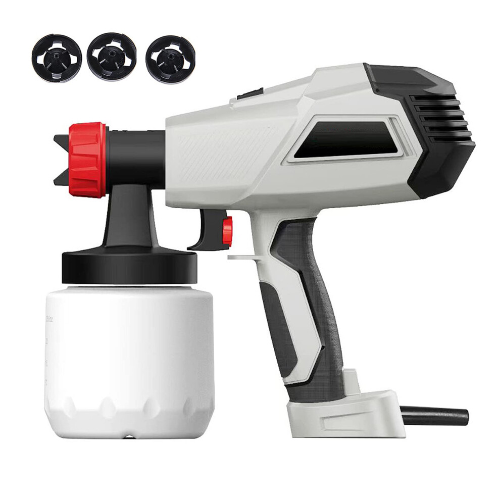 500W Chocolate Spray Gun Cake Decorating Kit With Dual Nozzles, 800Ml Bottle And 3 Spray Modes 9169991284415
