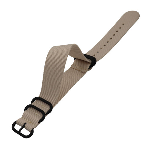 3Stk Strap Canvas Uhrband Beige Haltbar Einfach Design