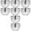8Stk Rasier Schale Männer Aus Silber Elegant Und Robust 3
