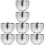 8Stk Rasier Schale Männer Aus Silber Elegant Und Robust 2
