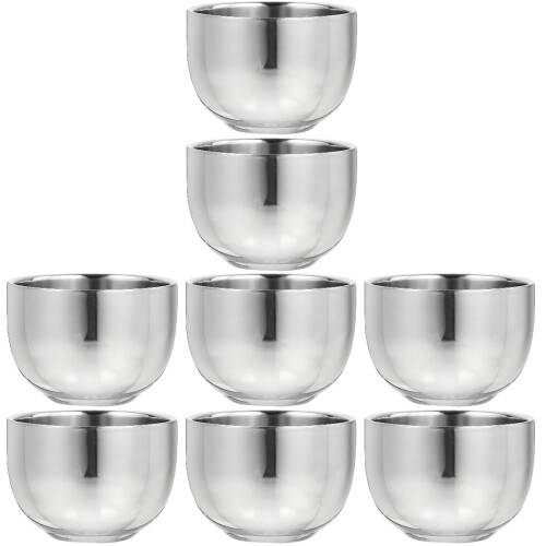 8Stk Rasier Schale Männer Aus Silber Elegant Und Robust 1