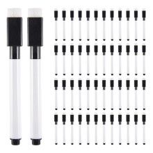 50 Pen Water Colour Whiteboard Pens Dry Erase White Board Pen with Eraser Magnetic Markers Writing WaterColor Pen