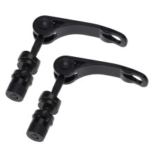 6Stk Schwarze Schnellspannachsen Robust Für Mountainbike &