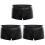 3Stk Männer Unterhose Ice Silk Komfortabel Ultra 2