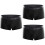 3Stk Männer Unterhose Ice Silk Komfortabel Ultra 6