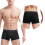 3Stk Männer Unterhose Ice Silk Komfortabel Ultra 11