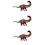 3Stk Apatosaurus Dinosaurier Modell Sichere Langlebige Deko 8